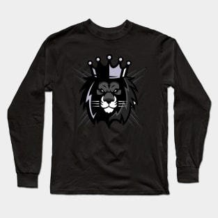 Lion - Crown Long Sleeve T-Shirt